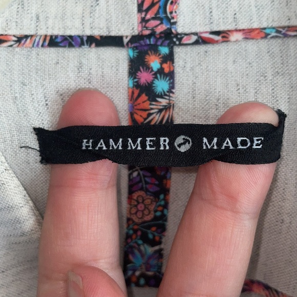 Hammer Made Linen blend button down - Picture 2 of 12
